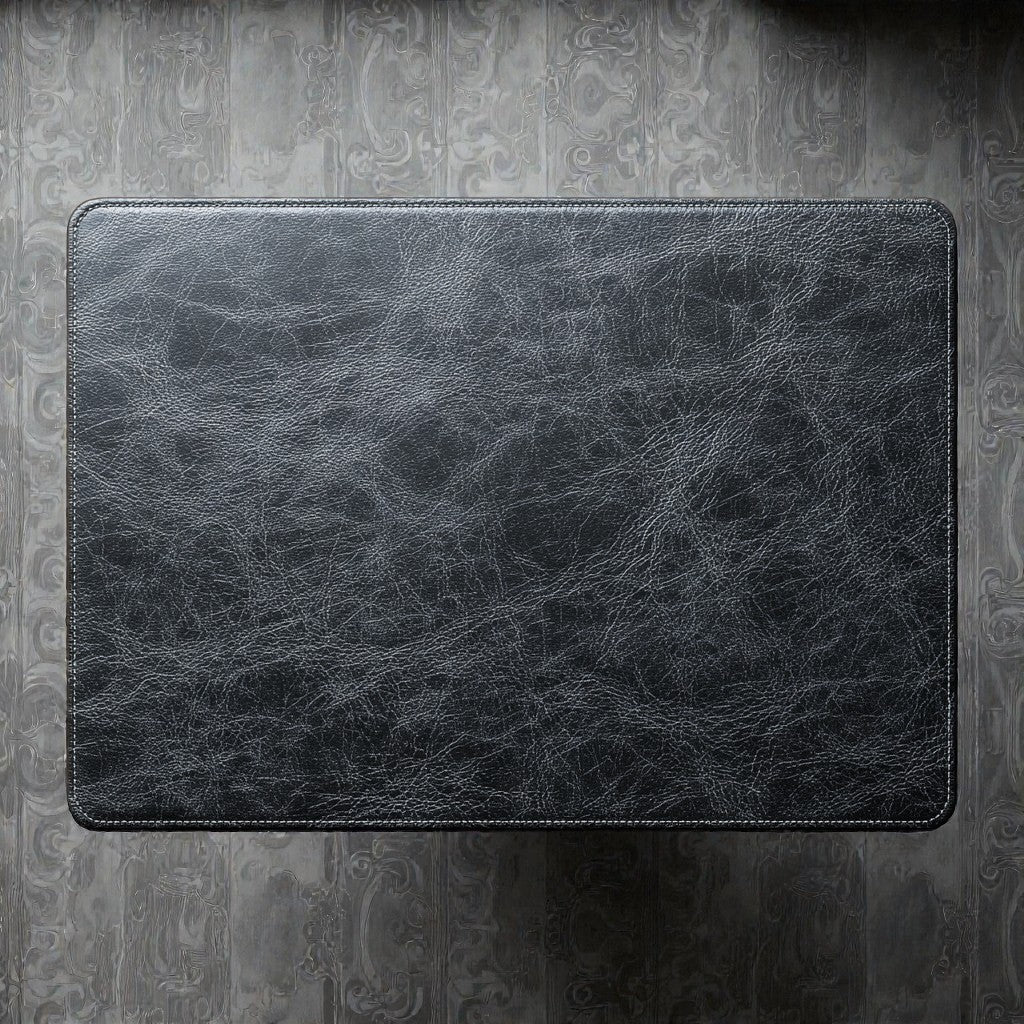 Luxe-Weave Faux Leather Placemat - Waterproof & Heat Resistant