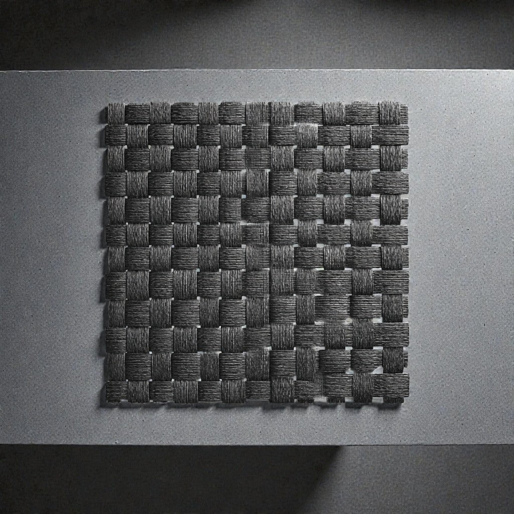 Charcoal-Infused Woven Placemat - Anti-Odor & Hygienic