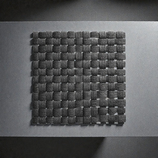 Charcoal-Infused Woven Placemat - Anti-Odor & Hygienic