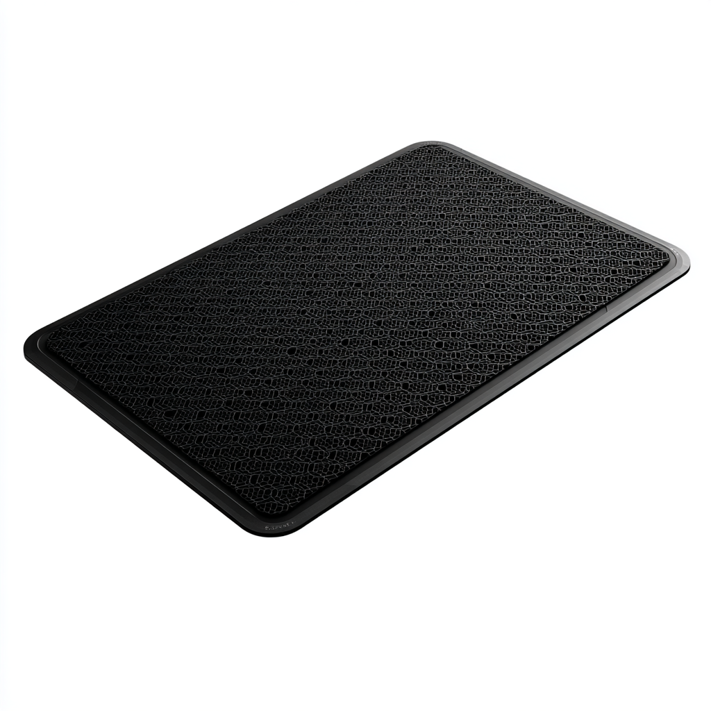 Geo-Hex Non-Slip Silicone Placemat - Food Grade Safety